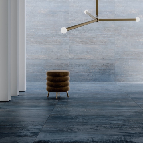 德瓦多清水模鏽磚-鏽藍